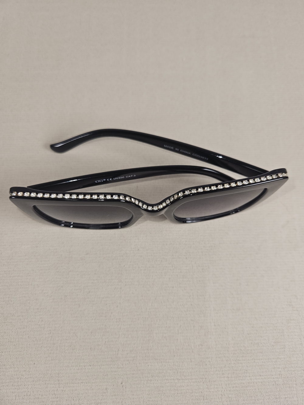 Black Oversized Square Women's Sunglasses - Picture 11 of 11